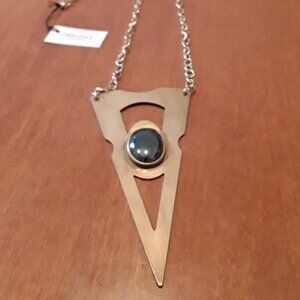 Large geometric statement necklace by Noilence